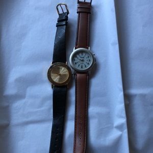 TIME (magazine) promotional watches, set of 2